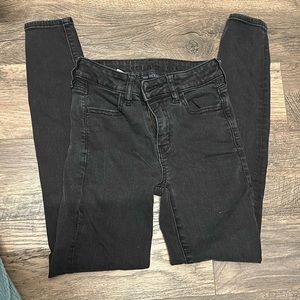 Black american eagle jeans